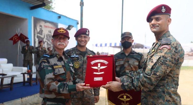 Maroon Beret Ceremonial Parade