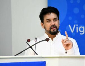 Union Minister of Youth Affairs and Sports Shri Anurag Singh Thakur