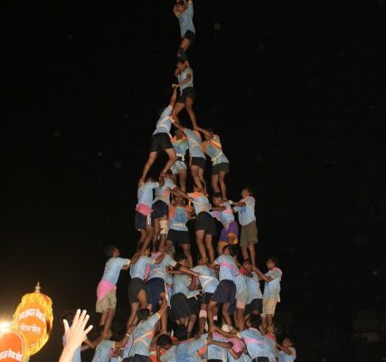 Dahi Handi Indian Festival