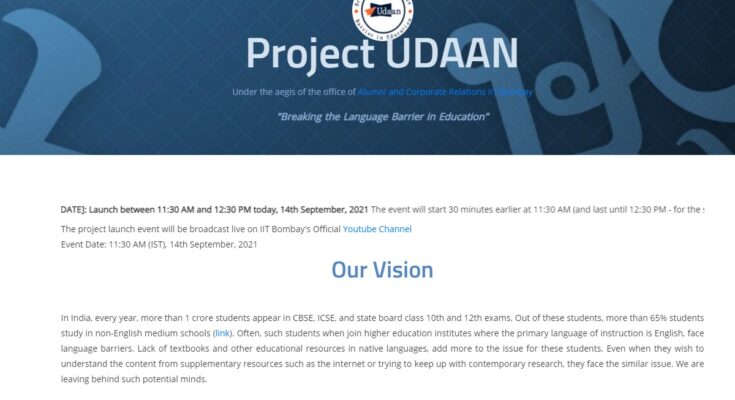 ‘Project Udaan,’ a donation-based project, is an end-to-end ecosystem