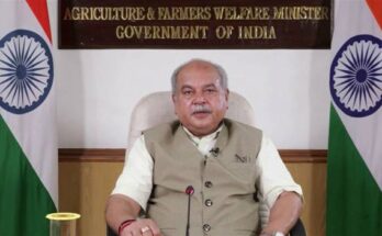 Union Minister of Agriculture and Farmers Welfare, Shri Narendra Singh Tomar