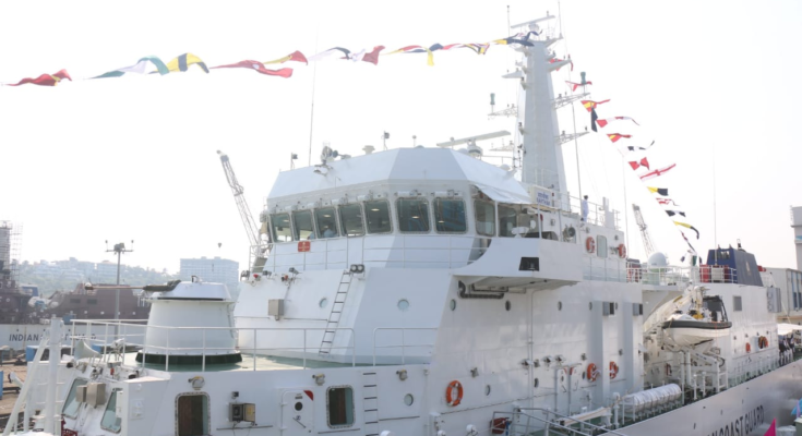 Indian Coast Guard Ship ‘Sarthak’ was commissioned