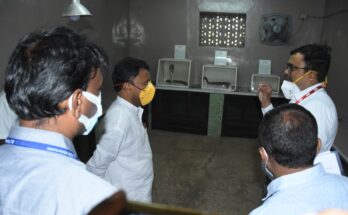 Minister Dr. Rajendra Shingane's visit to Halfkin Institute