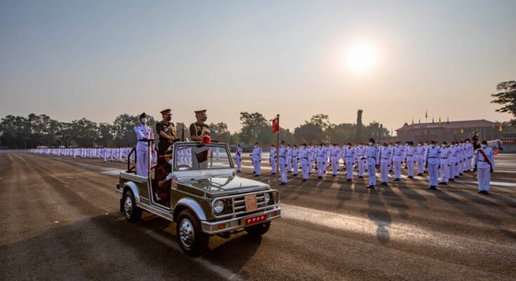 Passing out Parade 141 Course NDA, AUTUMN Term-21.