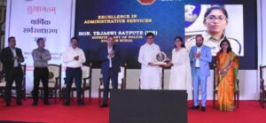 Revenue Minister Balasaheb Thorat on the occasion of felicitation of dignitaries