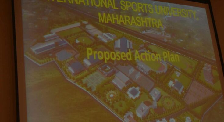 Sport-University-Pune. Plan