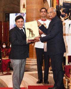 Chess player Grandmaster Abhijeet Kunte awarded Dhyan Chand Lifetime Achievement Award