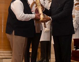 Dr. Raman Gangakhedkar was awarded the Padma Shri