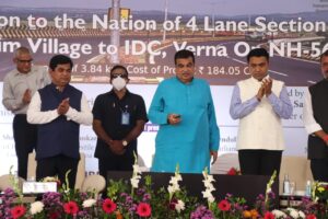 Missing Link from Loutolim to Verna Inaugurated by Union Minister Shri Nitin Gadkari