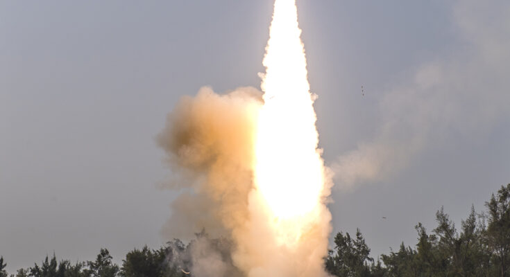 New generation ballistic missile ‘Agni P’