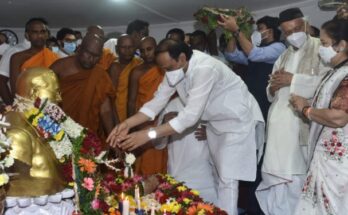 On the occasion of Mahaparinirvana Day, Deputy Chief Minister Ajit Pawar visited Dr. Babasaheb Ambedkar at Chaityabhoomi.