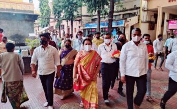 Dr. Neelam Gorhe, Deputy Speaker of the Legislative Council @ Ranjangaon Ganpati