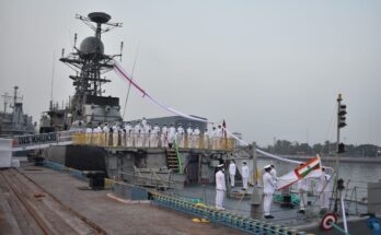 INS KHUKRI DECOMMISSIONED AFTER 32 YEARS