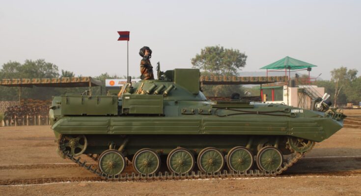 INDIGENOUSLY DEVELOPED ARMOURED ENGINEER RECONNAISSANCE VEHICLE INDUCTED INTO INDIAN ARMY