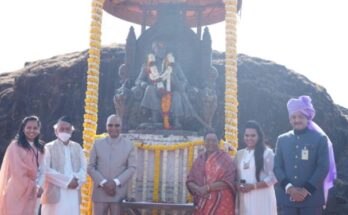 President Ramnath Kovind had come to Raigad fort