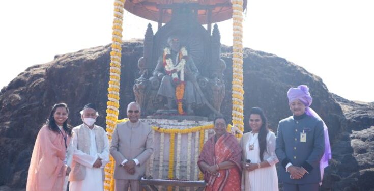 President Ramnath Kovind had come to Raigad fort