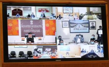 Dr. Mansukh Mandaviya reviews Public Health Preparedness to COVID19