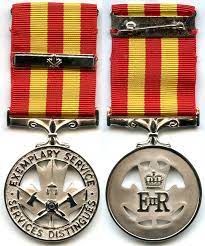 FIRE BRIGADE LONG SERVICE MEDAL FULL