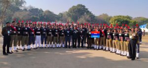 Maharashtra NCC Directorate won the prestigious Prime Minister's Flag (PM Banner) in the Republic Day Camp 2022.