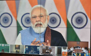 Prime Minister Narendra Modi, along with the Chief Ministers and Public Health Ministers of various states, took stock of the situation through a televised system.