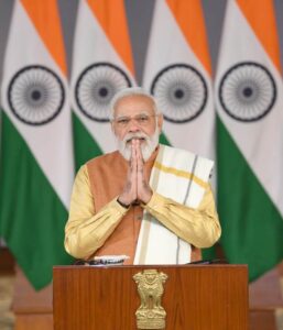 The Prime Minister, Shri Narendra Modi