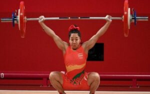 Mirabai Chanu Indian weightlifter