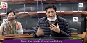 Commerce and Industry Minister Piyush Goyal