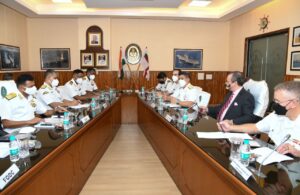 US Navy Delegation visits HQWNC at Mumbai