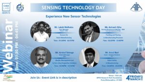 An exhibition of sensor technology equipment 