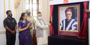 Governor Koshyari releases commemorative postage stamp of Indologist P V Kane