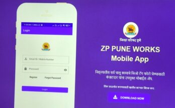 Inauguration of 'ZP Pune Works Mobile App' ‘झेडपी पुणे वर्क्स मोबाईल ॲप’चे उद्घाटन हडपसर न्युज ब्युरो