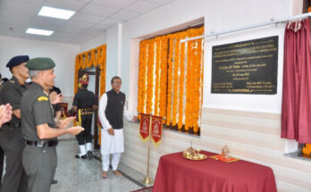 Inauguration of a treatment centre for cancer patients at command hospital in Pune पुण्यातील कमांड रुग्णालयात कर्क रोग रुग्णांसाठी उपचार केंद्राचे उद्घाटन हडपसर मराठी बातम्या Hadapsar Latest News Hadapsar News