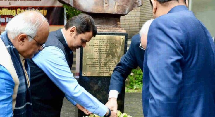 Memorable ceremony of unveiling Annabhau's statue in Russia रशियात अण्णाभाऊंच्या पुतळा लोकार्पणाचा संस्मरणीय सोहळा हडपसर मराठी बातम्या Hadapsar Latest News Hadapsar News