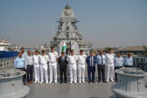 Second Ship of Guided Missile Destroyer handed over to Indian Navy
गाईडेड मिसाईल विनाशिकेचे दुसरे जहाज भारतीय नौदलाला सुपूर्द
हडपसर मराठी बातम्या Hadapsar Latest News Hadapsar News