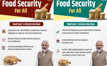 Centre to roll out new integrated Food Security Scheme from 1st January 2023 १ जानेवारी पासून देशभरातल्या ८१ कोटी नागरिकांना मिळणार मोफत अन्नधान्य हडपसर मराठी बातम्या Hadapsar Latest News Hadapsar News