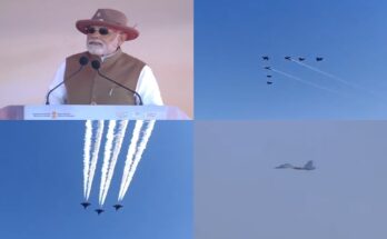 Prime Minister Narendra Modi inaugurated the 14th phase of Aero India 2023 today पंतप्रधान नरेंद्र मोदी यांनी आज एरो इंडिया 2023 या कार्यक्रमाच्या 14 च्या भागाचे उद्घाटन केले हडपसर क्राइम न्यूज हडपसर मराठी बातम्या Hadapsar Latest News Hadapsar News