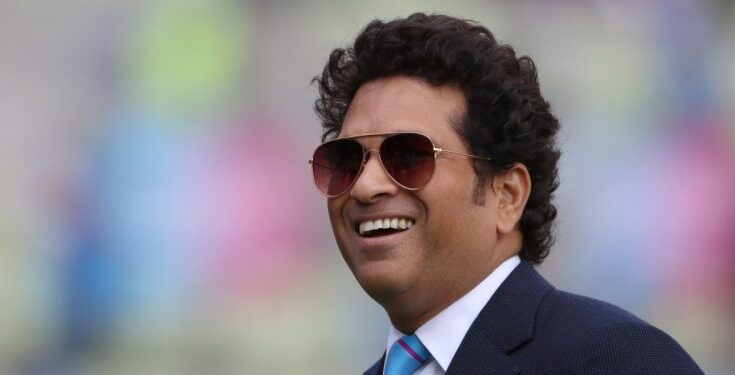 World-famous cricketer Sachin Tendulkar जगविख्यात क्रिकेटपटू सचिन तेंडुलकर