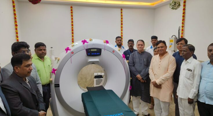 Inauguration of CT Scan Inspection Center at Manchar by Cooperation Minister Dilip Valse Patil सहकारमंत्री दिलीप वळसे पाटील यांच्या हस्ते मंचर येथे सी.टी.स्कॅन तपासणी केंद्राचे उद्घाटन. हडपसर क्राइम न्यूज, हडपसर मराठी बातम्या, हडपसर न्युज Hadapsar Crime News, Hadapsar Marathi News, ,Hadapsar News