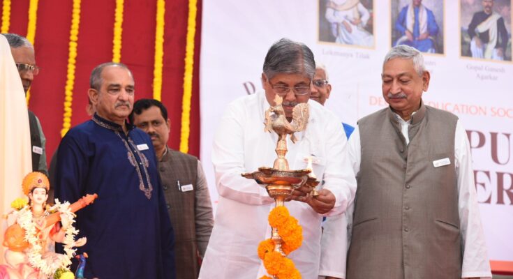 Inauguration of DES Pune University by Higher and Technical Education Minister Chandrakantada Patil उच्च व तंत्रशिक्षण मंत्री चंद्रकांतदादा पाटील यांच्या हस्ते डीईएस पुणे विद्यापीठाचे उद्घाटन हडपसर क्राइम न्यूज, हडपसर मराठी बातम्या, हडपसर न्युज Hadapsar Crime News, Hadapsar Marathi News, ,Hadapsar News