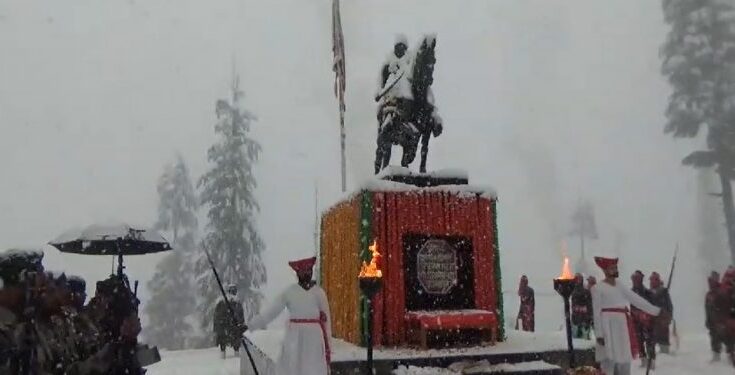 Shiv Jayanti celebrations near Indo-Pak Line of Control in Kupwara कुपवाडा येथील भारत-पाक नियंत्रण रेषेजवळ शिवजयंतीचा सोहळा हडपसर क्राइम न्यूज, हडपसर मराठी बातम्या, हडपसर न्युज Hadapsar Crime News, Hadapsar Marathi News, ,Hadapsar News, Hadapsar Latest News