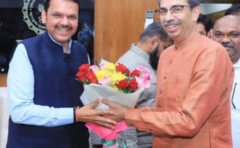 Uddhav Thackeray meets Chief Minister Devendra Fadnavis